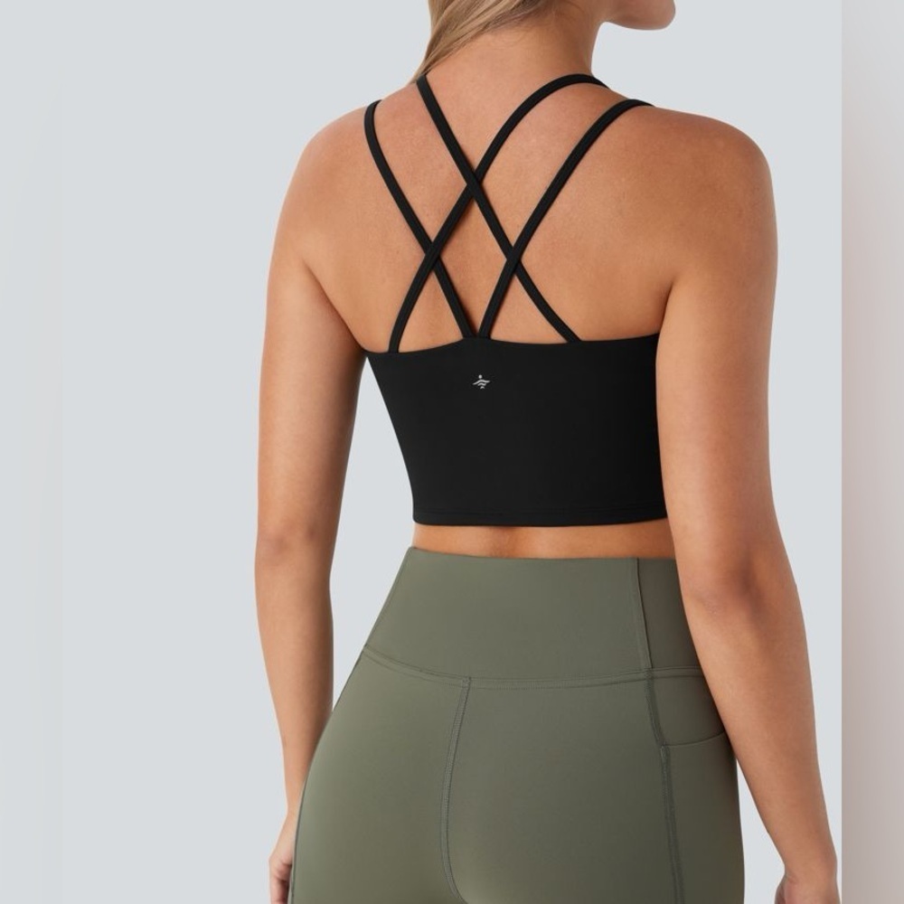 Halara SoftlyZero™ Plush Low Support Double Straps Sports Bra A-C Cups large